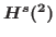 $H^s({\re}^2)$
