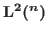 $\mathrm{L}^2(\RR^n)$