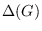 $\Delta(G)$