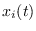 $x_i(t)$