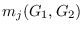 $m_j(G_1,G_2)$