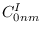 $C_{0nm}^{I} $